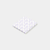 Zachte Sakura Stof Lavendel - Neutraal Post-it® Notes (Schuin)