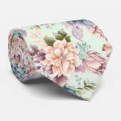 ZACHTE SALIE BLOEMEN BOTANISCH 2 MANNEN STROPDAS (Opgerold)