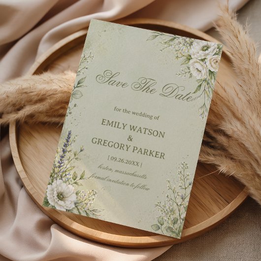 Zachte Salie Botanisch Save The Date