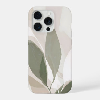 Zachte Salie Botanische Abstract – Kalme Moderne O iPhone 15 Pro Case