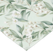 Zachte Salie Groene Bloemen Eucalyptus Korte Tafelloper (Hoek)