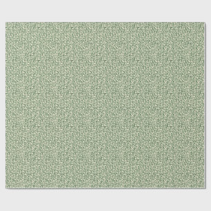 Zachte Saliegroene Botanische Bladpatroon Cadeaupapier