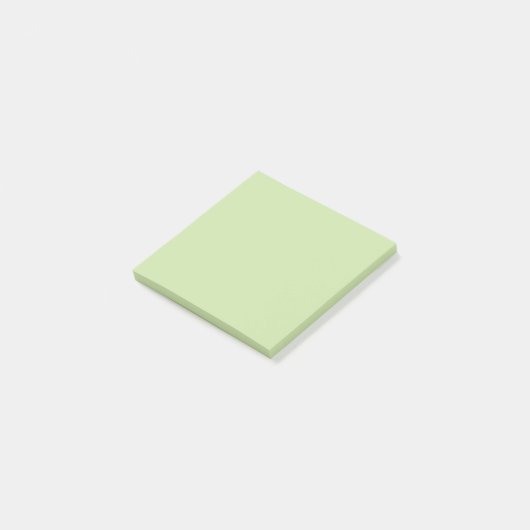 Zachte Saliegroene Effen  Post-it® Notes (Schuin)