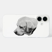 zachte schaduw Case-Mate iPhone case (Achterkant (horizontaal))