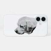 zachte schaduw iPhone 16 hoesje (Achterkant horizontaal)