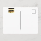 Zachte schemering briefkaart (Achterkant)