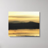 Zachte schemering canvas afdruk (Voorkant)