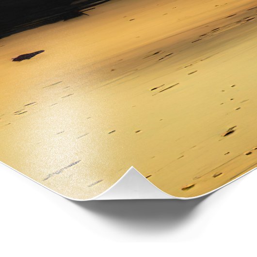 Zachte schemering foto afdruk (Hoek)