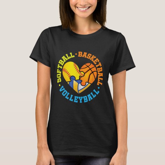 Zachte Schets Volleybal T-shirt (Voorkant)