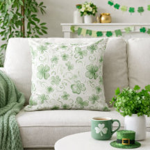 Zachte Shamrock Fluisteringen in Saliegroen