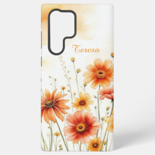 Zachte Sinaasbloesems en Gele Bloesems Samsung Galaxy Hoesje