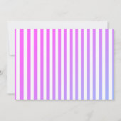 ZACHTE SIXTEEN PASTEL STRIPE TIARA BIRTHDAY GOLD KAART (Achterkant)