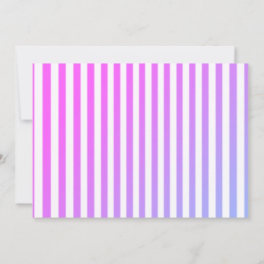 ZACHTE SIXTEEN PASTEL STRIPE TIARA BIRTHDAY GOLD KAART (Achterkant)