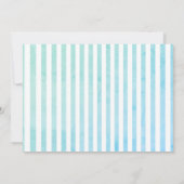 ZACHTE SIXTEEN PASTEL STRIPE TIARA BIRTHDAY GOLD KAART (Achterkant)