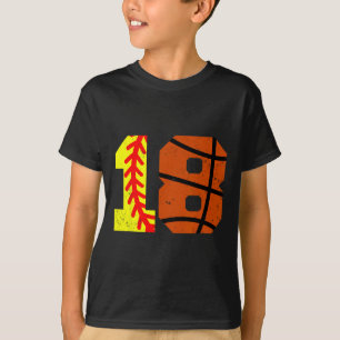 Zachte Sketll Nummer 18 Jersey Grappige 18e Verjaa T-shirt