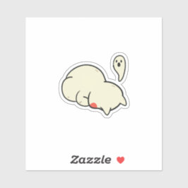 Zachte Slaapblob Geest Sticker