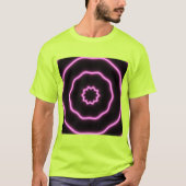 zachte slingerringen van neonroze licht t-shirt (Voorkant)
