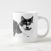 zachte sluimer grote koffiekop (Rechts)