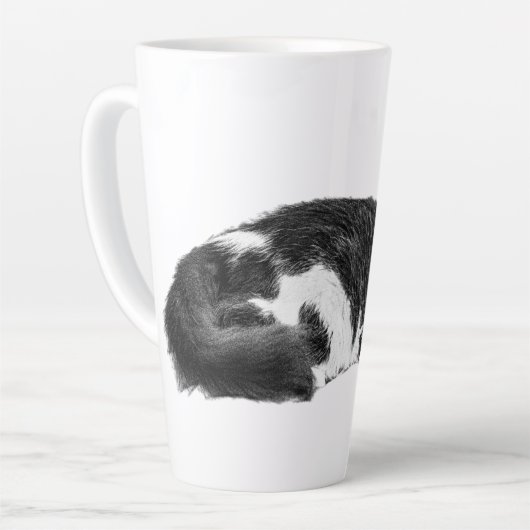 zachte sluimer latte mok (Linkerhoek)