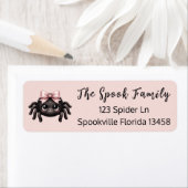 Zachte Spin Halloween Retouradres Label (Insitu)