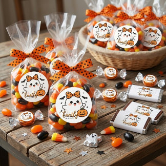 Zachte Spoken Halloween 1e Verjaardag Sticker