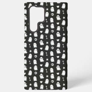 Zachte Spoken Schedels Patroon Zwarte Hoes voor Te Samsung Galaxy Hoesje