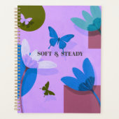 Zachte & Stabiele Bloemige Planner (Voorkant)