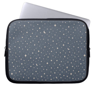 Zachte Ster Patroon Esthetiek Laptop Sleeve