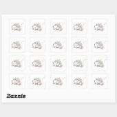 Zachte Sticker voor Laptop | Esthetische Lamp & Ro (Vel)