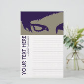 zachte stijl briefpapier (Staand voorkant)