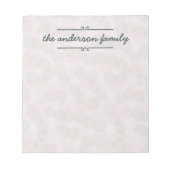 Zachte Stippen Notitieblok (Voorkant)