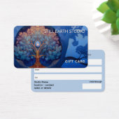 Zachte Straling | Boom des Levens Visitekaartje (Bureau)