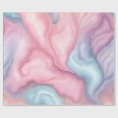 Zachte Suiker Abstract Cadeaupapier (Vlak)