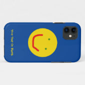 Zachte Sun Happy Face Case-Mate iPhone Case (Achterkant (horizontaal))