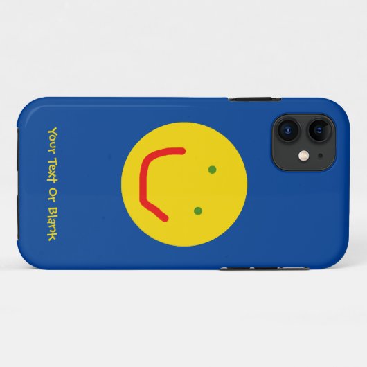 Zachte Sun Happy Face Case-Mate iPhone Case (Achterkant (horizontaal))