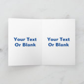 Zachte Sun Happy Face Feestdagen Kaart (Binnen)