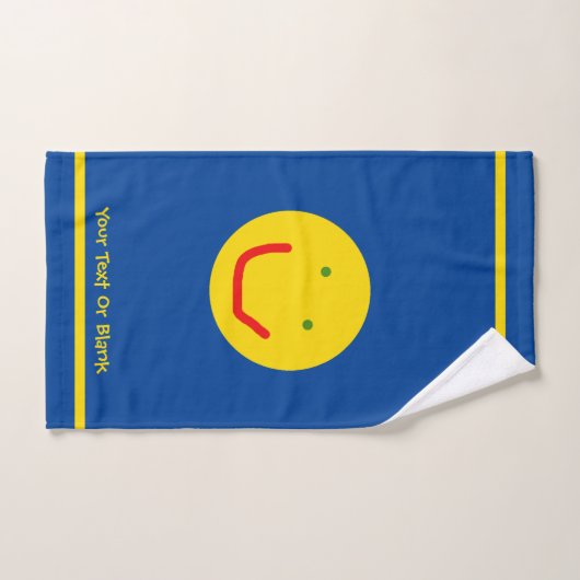 Zachte Sun Happy Face Handdoek (Handdoek)