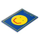 Zachte Sun Happy Face Notitieboek (Linkerzijde)