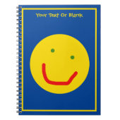 Zachte Sun Happy Face Notitieboek (Voorkant)