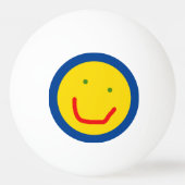 Zachte Sun Happy Face Pingpongbal (Voorkant)