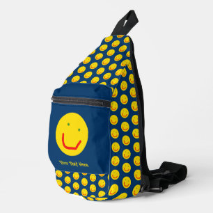 Zachte Sun Happy Face Sling Bag