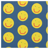 Zachte Sun Happy Face Stof (Close Up)