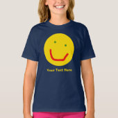 Zachte Sun Happy Face T-shirt (Voorkant)