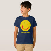 Zachte Sun Happy Face T-shirt (Voorkant volledig)