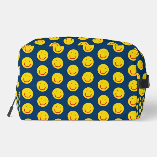 Zachte Sun Happy Face Toilettasje (Achterkant)