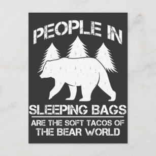 Zachte Tacos van de Camping van de Natuur van het  Briefkaart