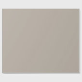 Zachte Taupe Steen Effen Cadeaupapier (Vlak)