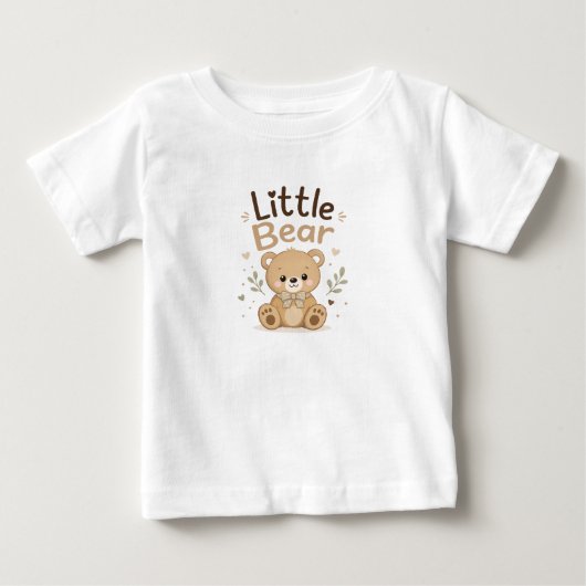 Zachte teddybeer pasgeboren cadeau outfit (Voorkant)