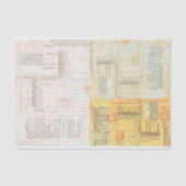 Zachte  textuur tissuepapier (Voorkant)