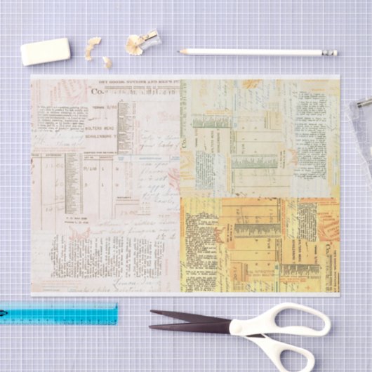 Zachte  textuur tissuepapier (Craft)